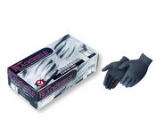 Img of Duraskin 5mil Black Disposable Nitrile Gloves, Powder-Free - Large per Box